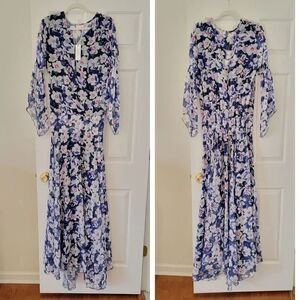 Eywasouls floral maxi dress